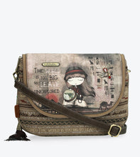 Load image into Gallery viewer, Crossbody Anekke Handbag Saddlebag Style
